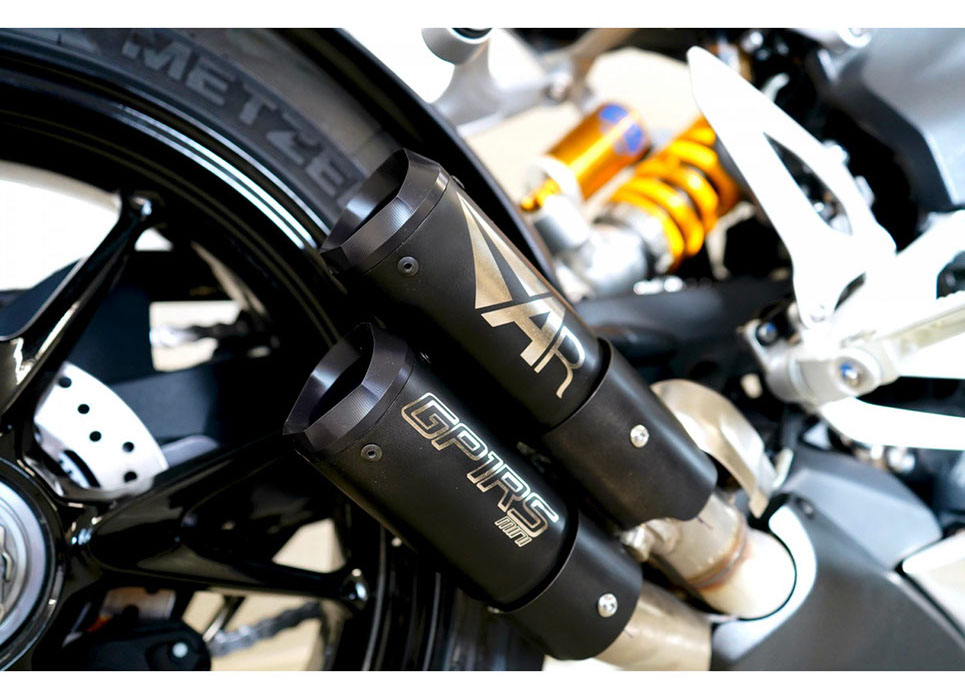 2021-2025 Speed Triple 1200 騒音規制対応 Slip-on 画像 2