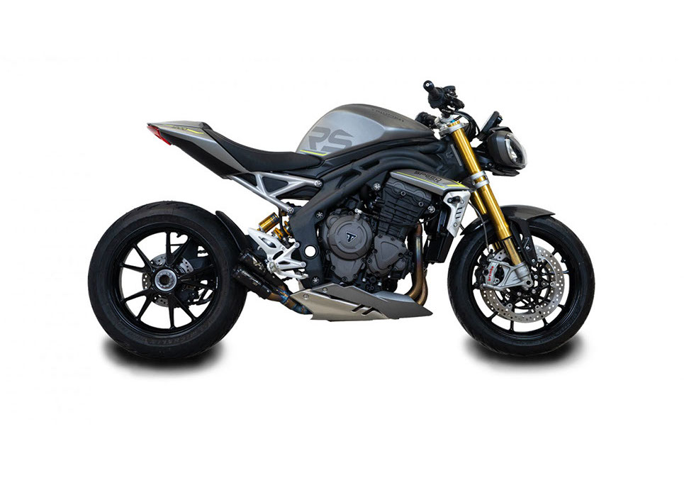 2021-2025 Speed Triple 1200 Silencer Box Delete 画像 2