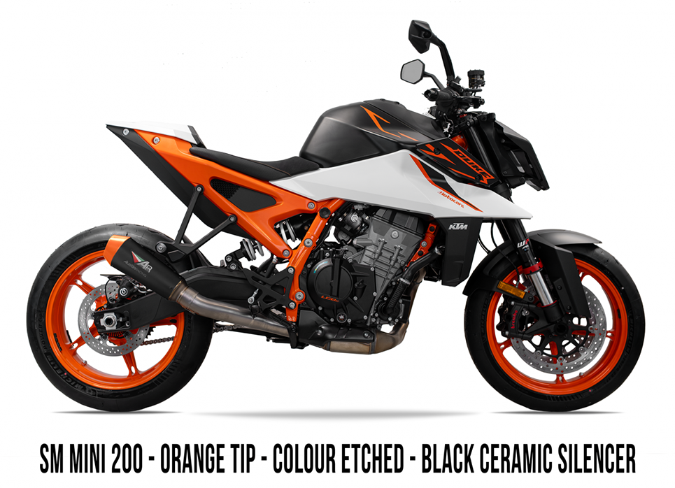 2026 KTM 990 Duke R BOX DELETE TITANIUM EXHAUST SYSTEM 画像 8