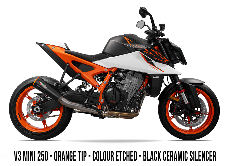 2026 KTM 990 Duke R FULL TITANIUM EXHAUST SYSTEM 画像 7
