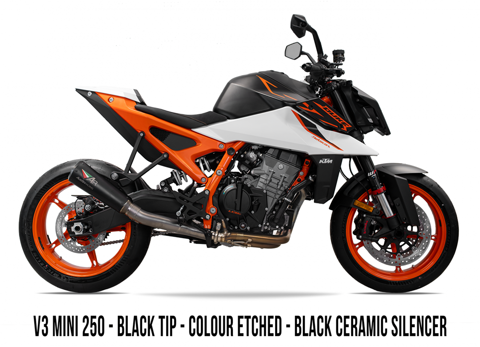 2026 KTM 990 Duke R FULL TITANIUM EXHAUST SYSTEM 画像 8