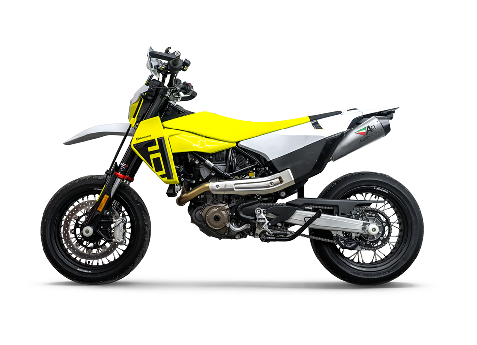 2026- HUSQVARNA 701 騒音規制対応 ＆ RACE Slip-on SYSTEM