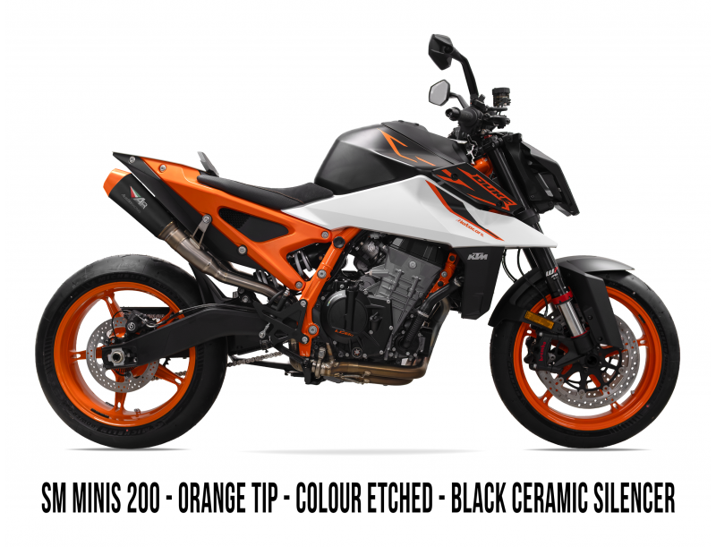 2026- KTM 990 Duke R RS22 DUAL UNDERSEAT FULL TITANIUM EXHAUST SYSTEM