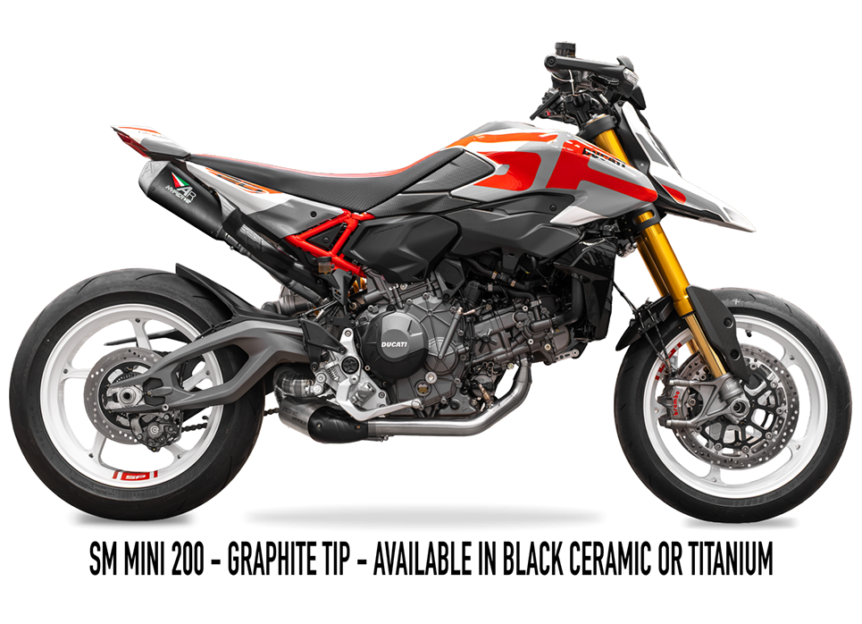 2026 HYPERMOTARD V2 + SP 騒音規制対応 TITANIUM Slip-on 画像 11