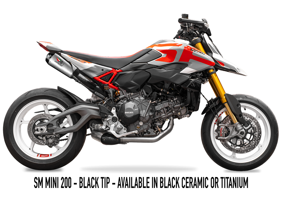 2026 HYPERMOTARD V2 + SP 騒音規制対応 TITANIUM Slip-on 画像 9