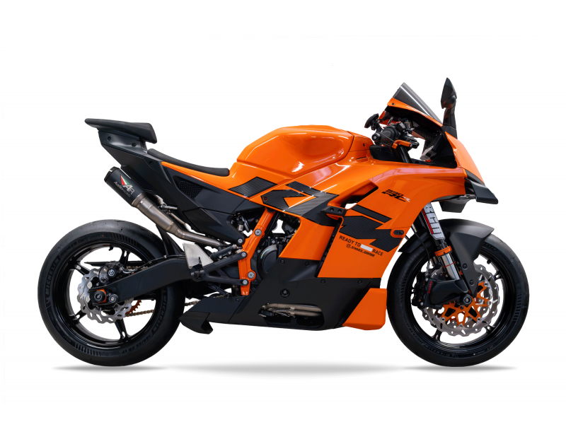 2026- KTM 990 RCR RS22 DUAL UNDERSEAT BOX DELETE TITANIUM EXHAUST SYSTEM