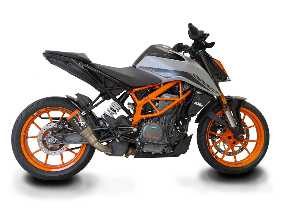 2021-2023 Duke125 Slip-on 画像 2